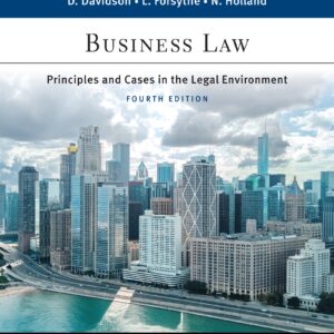 Business Law Principles and Cases in the Legal Environment 4th Edition