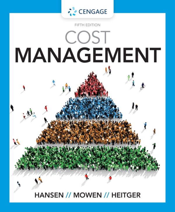 Cost Management 5th Edition