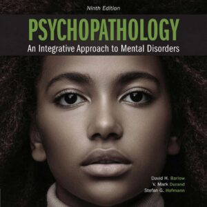 Psychopathology An Integrative Approach to Mental Disorders 9th Edition