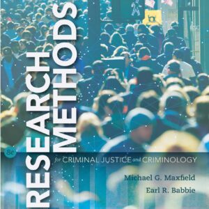 Research Methods for Criminal Justice and Criminology