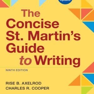 The Concise St. Martin’s Guide to Writing 9th Edition
