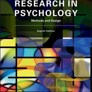 Research in Psychology Methods and Design 8th Edition
